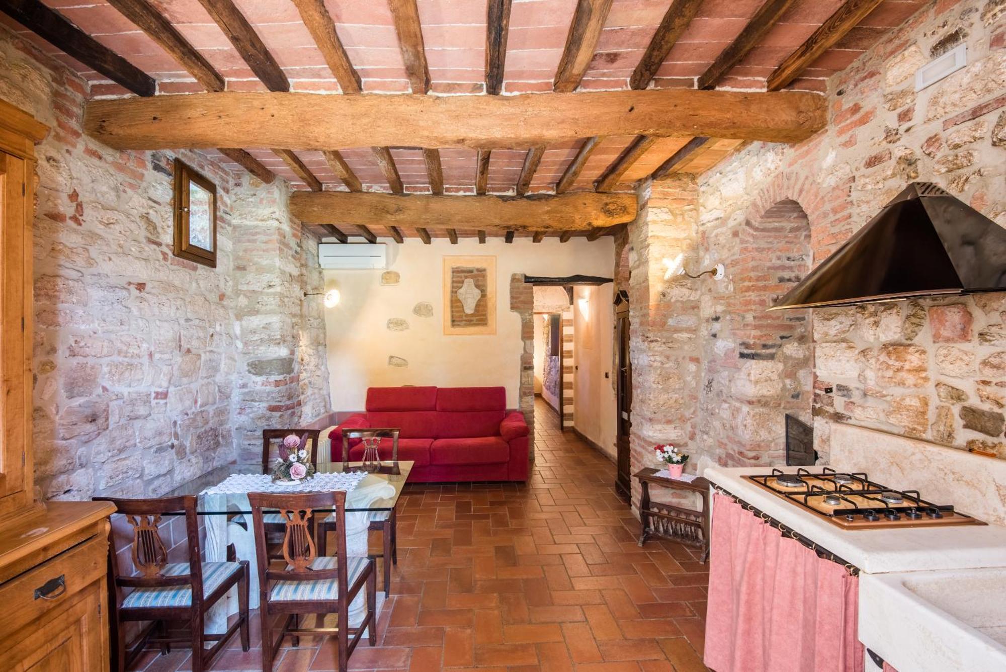 Appartamento La Cantina Rapolano Terme Buitenkant foto