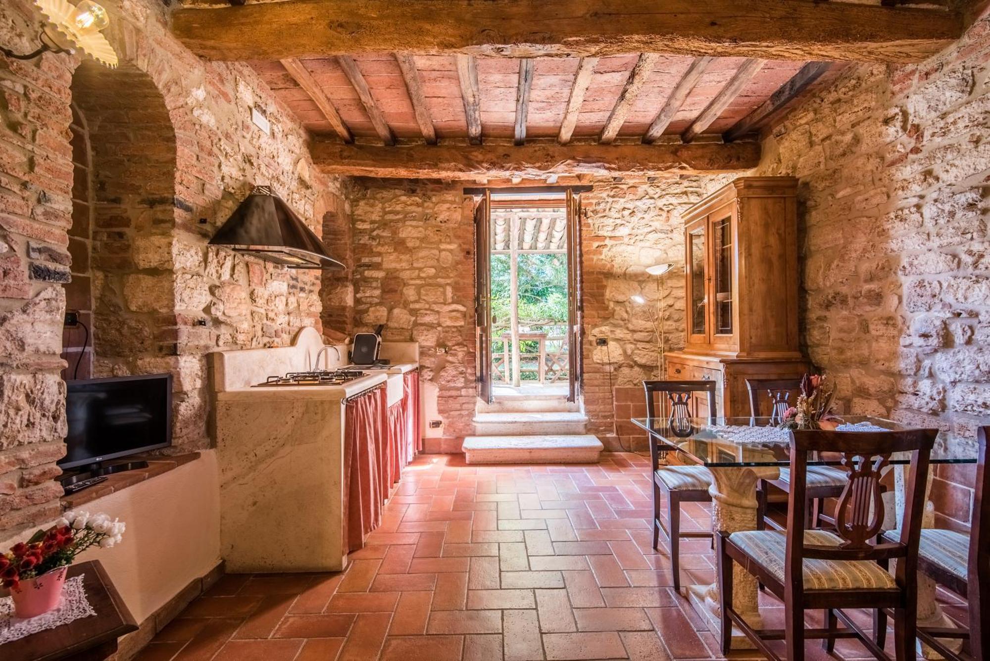 Appartamento La Cantina Rapolano Terme Buitenkant foto